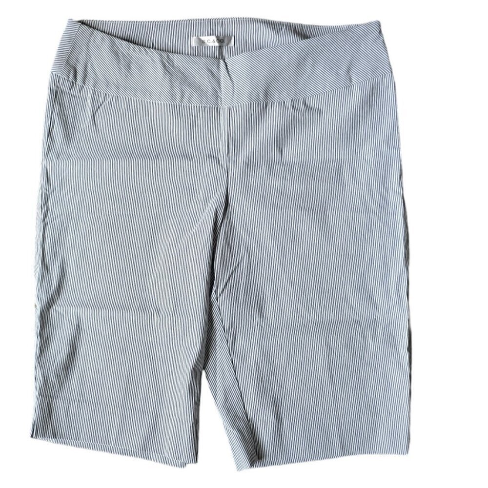 Tummy Control High Waisted Casual Summer Women's Shorts. Size 14